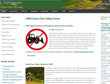 Tablet Screenshot of cnps-scv.org